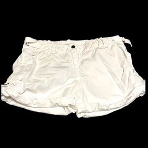 Tommy Hilfiger White Cotton Shorts Womans Size 16